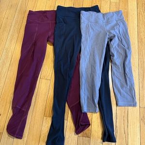 3 Pairs Athleta Girls pants